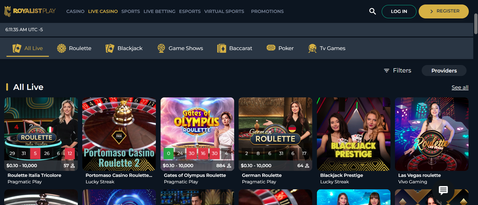 Royalistplay casino en ligne